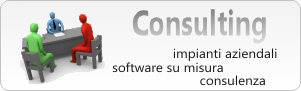 impianti anziendali, software su misura, consulenza informatica, cunsulting